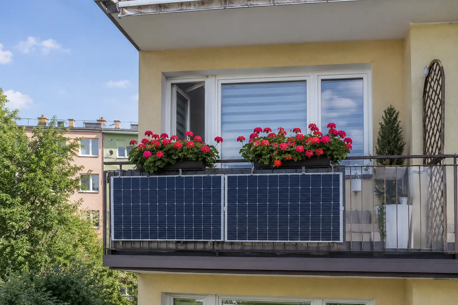 Fotowoltaika balkonowa – jak działają panele fotowoltaiczne na balkon i czy zestaw z magazynem energii się opłaca?